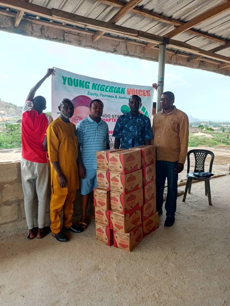Young Nigerian Voices (YNV) Reaffirms Commitment to Youth Leadership and Development with Charitable Outreach in Ondo