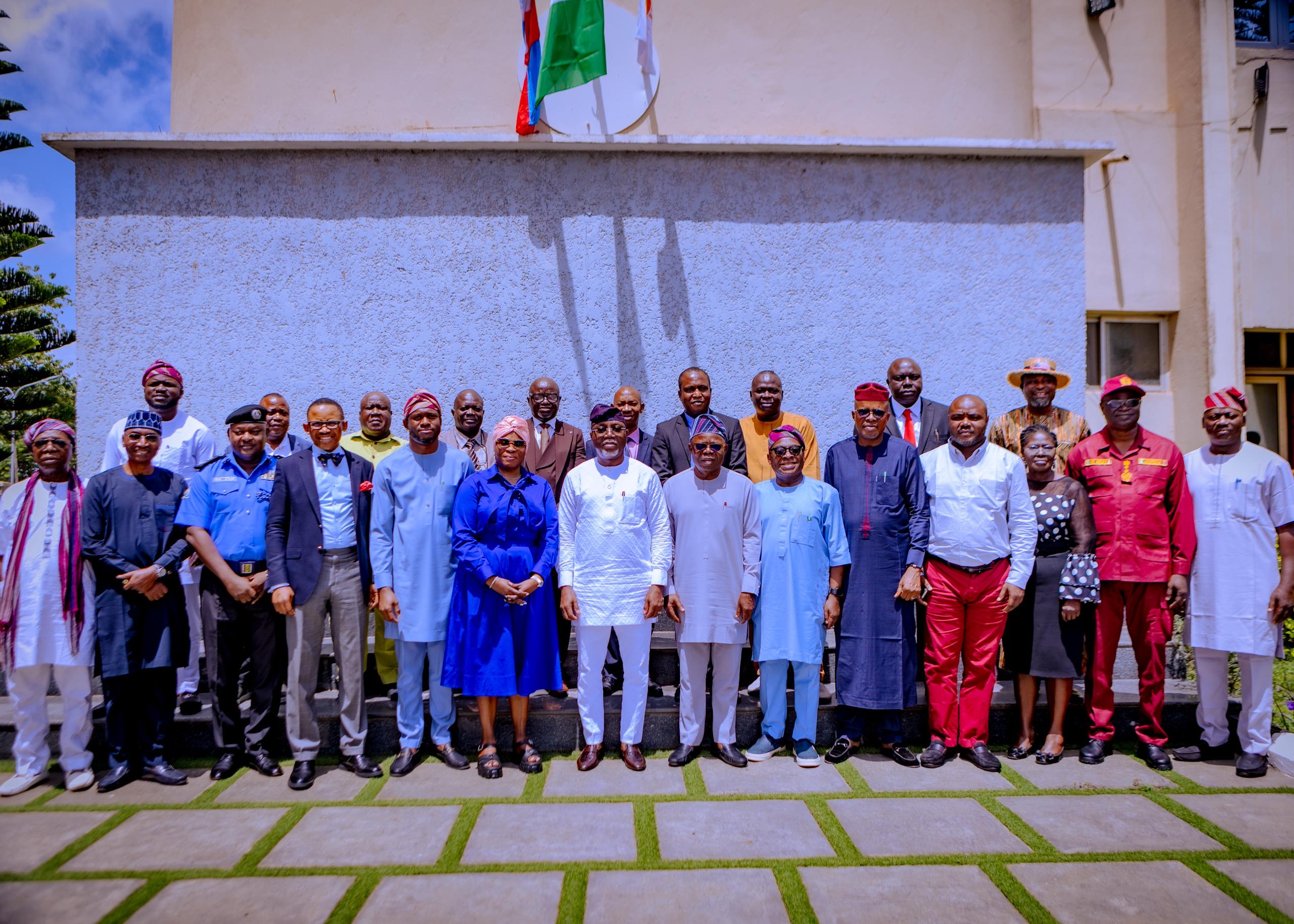 GOV AIYEDATIWA INAUGURATES TASK FORCE AGAINST LAND GRABBING