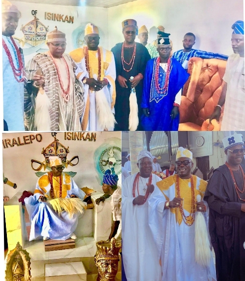 Royal Splendor As High Chief Gbenga Adeyeye Unveils New Palace in Isinkan Quarters