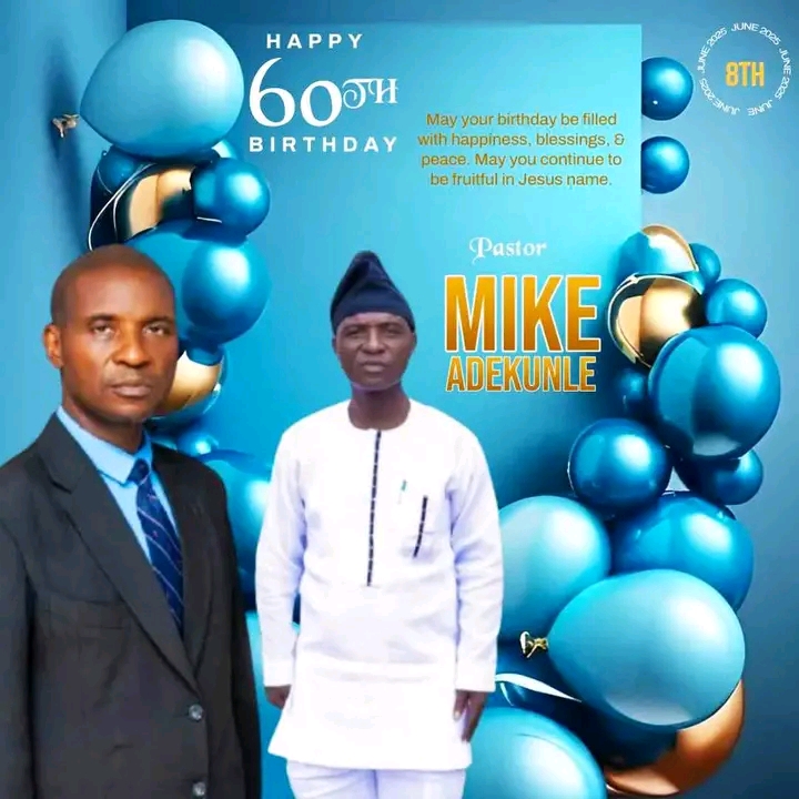 A Life of Purpose: Pastor Mike Adekunle Marks 60th Birthday in Grand Celebration