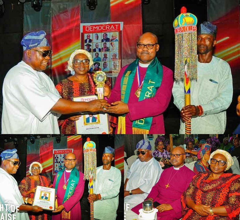 Bishop Stephen Ayodeji Fagbemi Decorated as Ondo State Man of the Year for Phenomenal Episcopal Leadership and Transformative Service