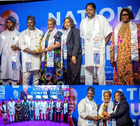 Dr. (Mrs.) Damilola Oshin Receives Honour Amidst Encomium at Ondo National Volunteer Conference